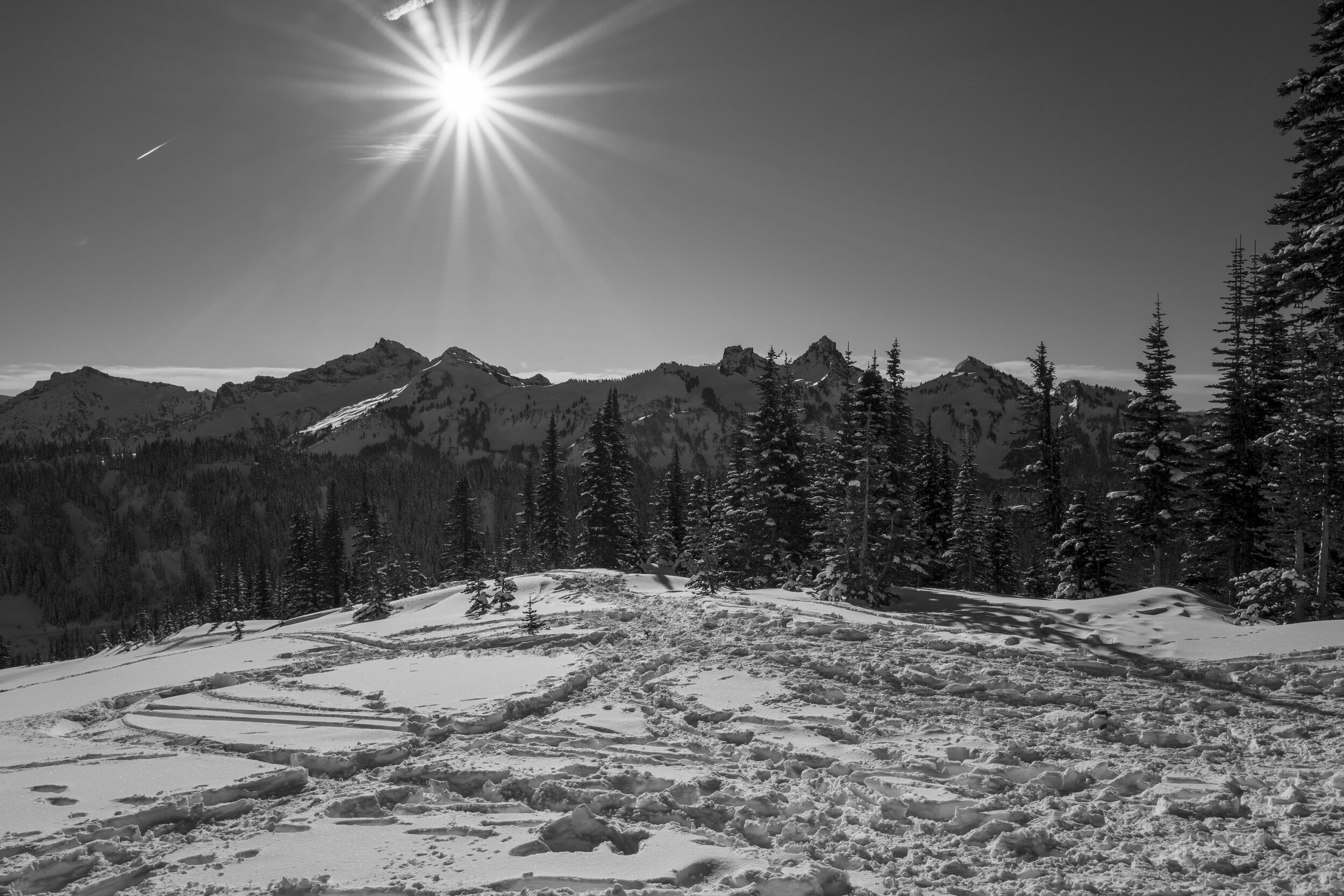 Mount Rainier, This Time in Winter